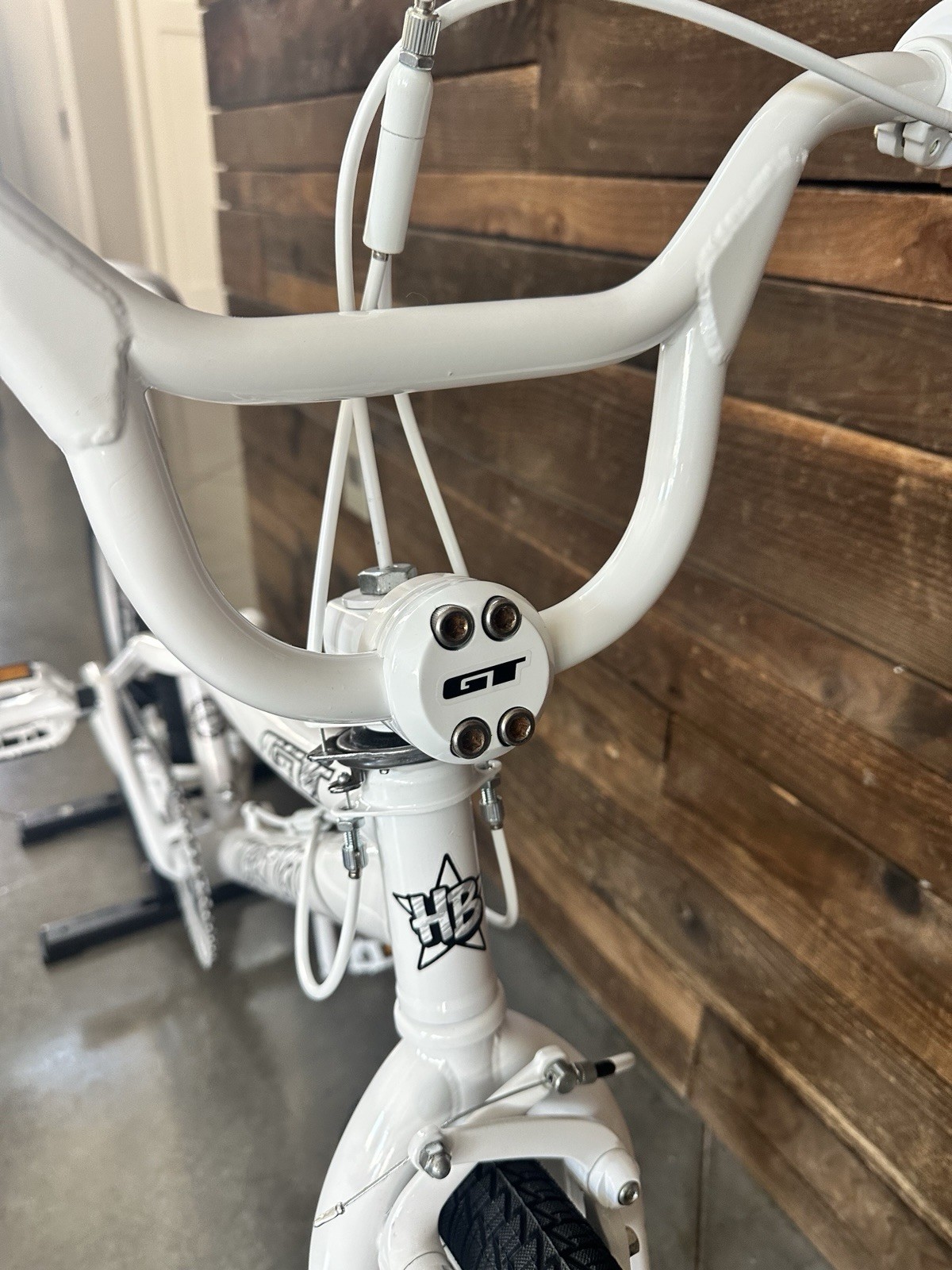 GT Vertigo Old School BMX Bike White Steel 20" Vintage Caliper Brake