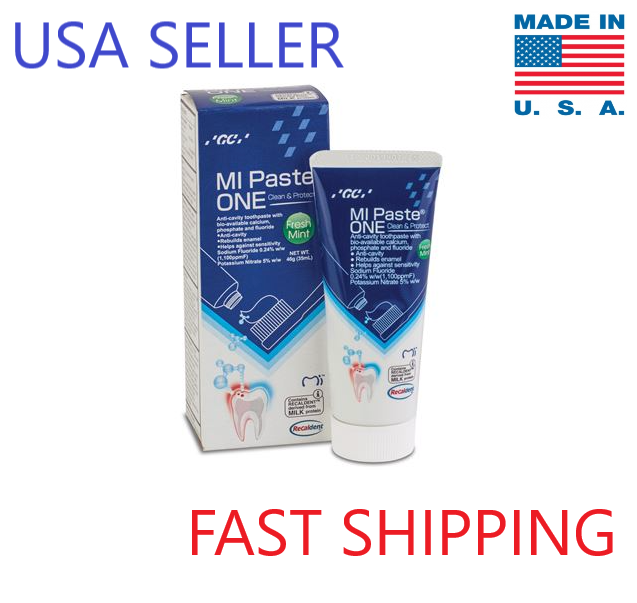 GC America MI Paste ONE Clean & Protect Toothpaste - FRESH MINT 46g