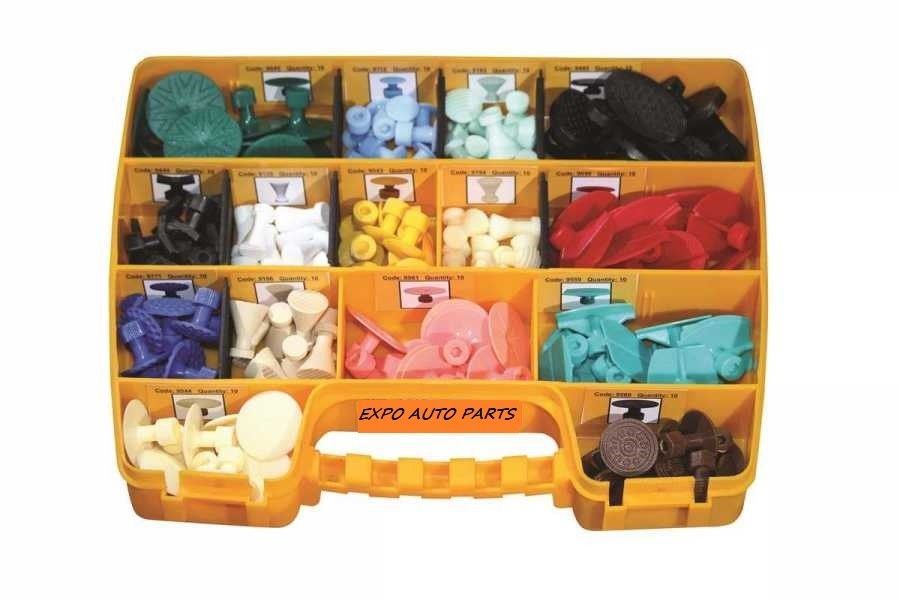 300 Pcs Paintless Dent Repair Puller Tab Set