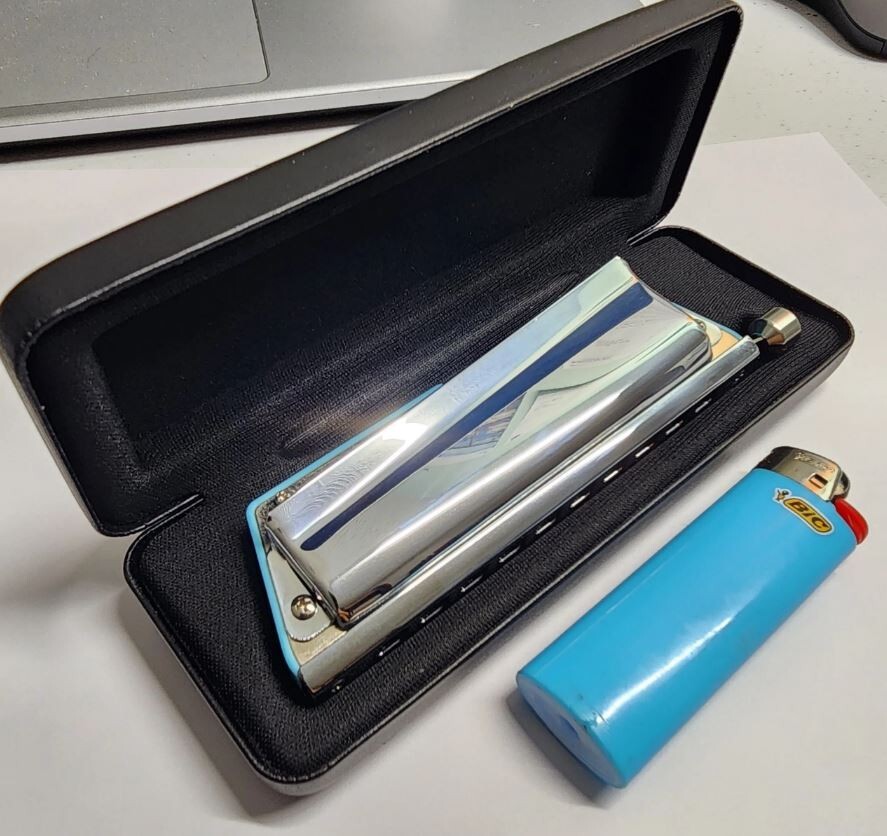 JDR Trochilus 10 Hole Slide Chromatic/Diatonic Harmonica