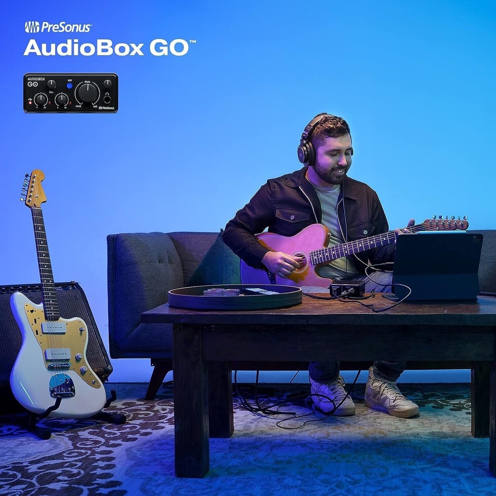 PreSonus AudioBox GO Compact 2x2 Bus-Powered USB Audio Interface