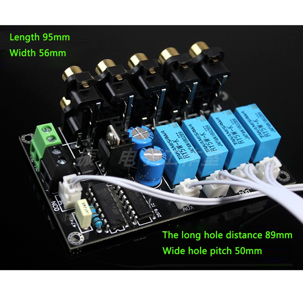 1pc Touch button DC or AC input Japan Fujitsu relay audio switching board