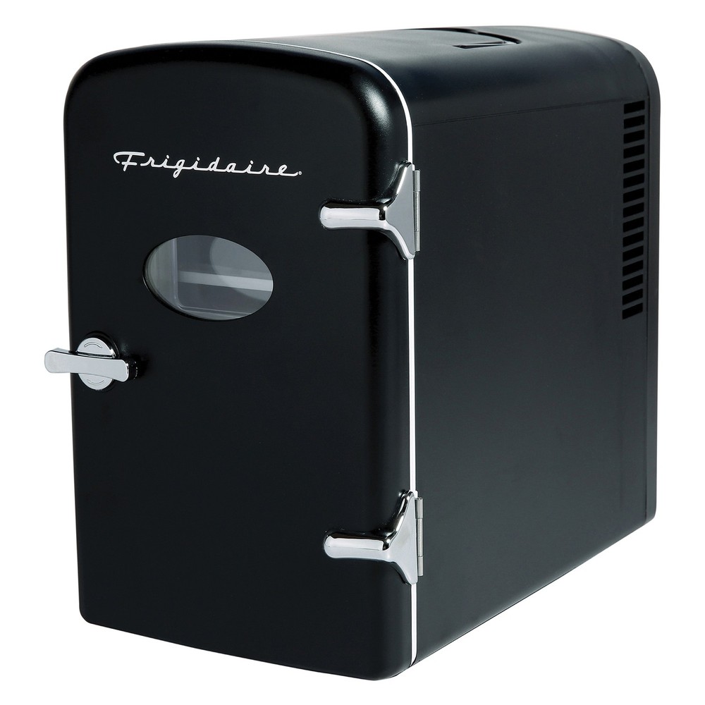 9-Can 48W Portable Retro Mini Refrigerator
