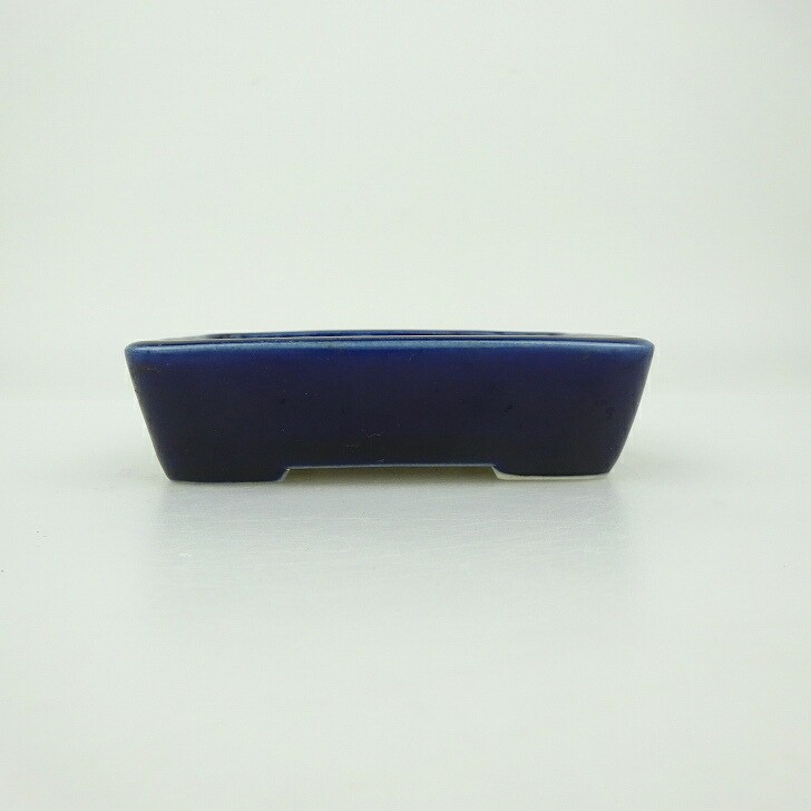 Japanese Bonsai Pot Seika Glazed Rectangular Bonsai Pot-BP237