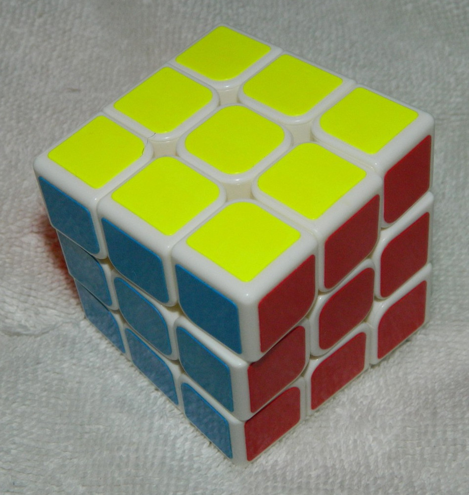 3x3x3 Puzzle LOT Duncan Quick Cube + Mirror MISSING PANELS