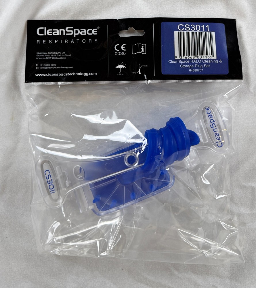 CleanSpace HALO Cleaning & Storage Plug Set – CS3011 | NEW in Sealed Packaging