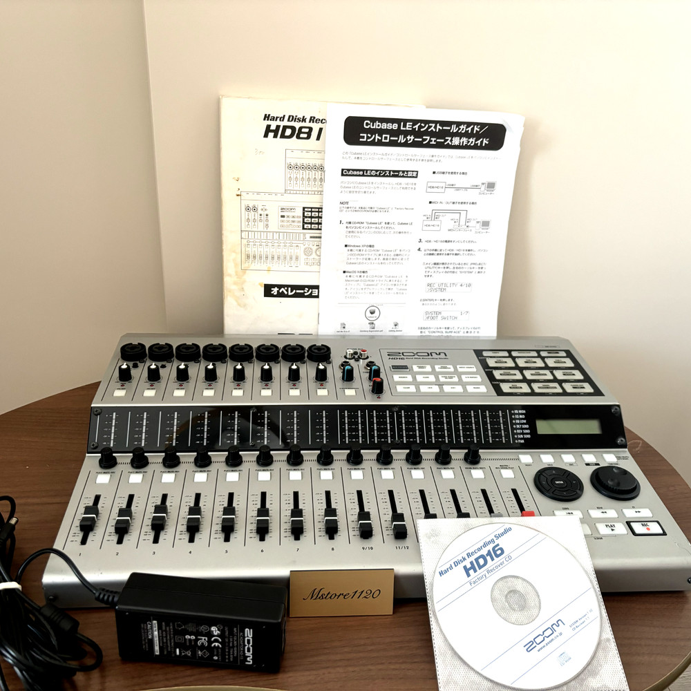 Zoom HD16 16CH HDD Multi Track Recorder CD-R MTR Recording Studio
