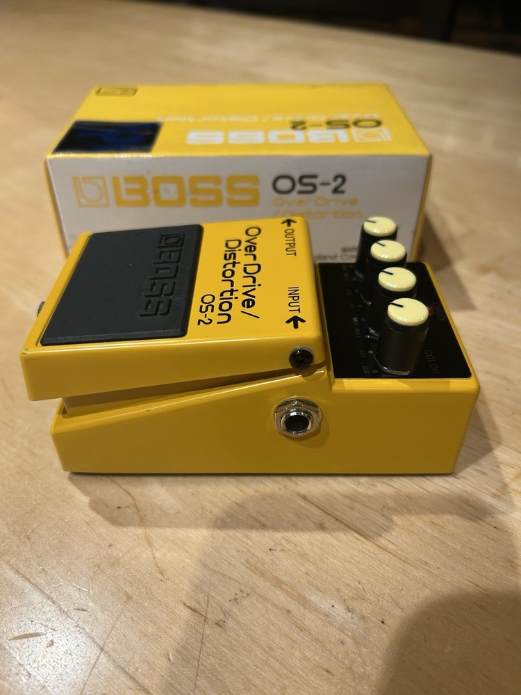 Boss OS-2 Overdrive Distortion Effects Pedal