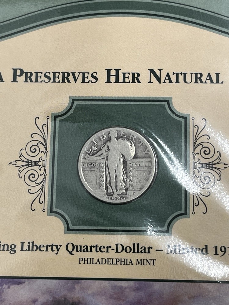 Historic US Quarters Set: 11 Silver Quarters, Stamps, Binder