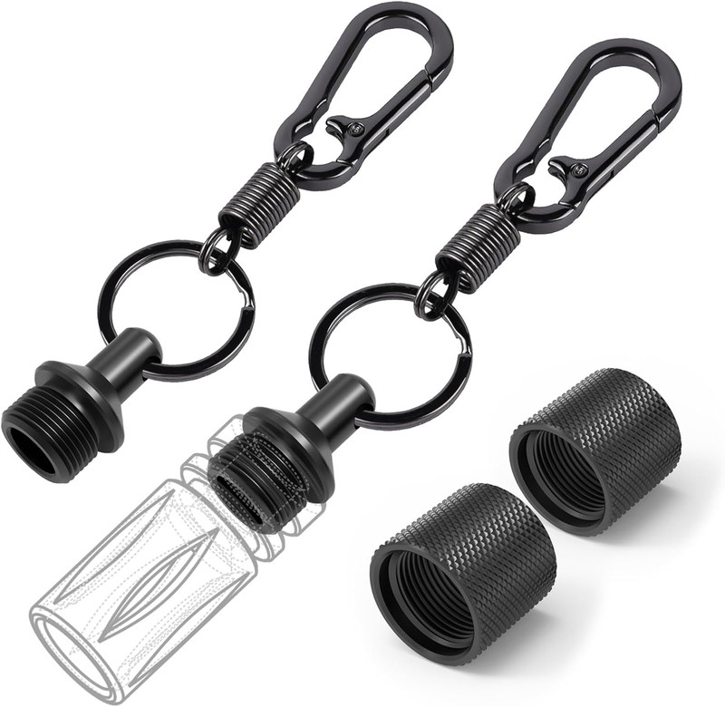 Thread Protector 1/2 X 28 UNEF, or 5/8 X 24 UNEF with Key Chain Storage Tools...