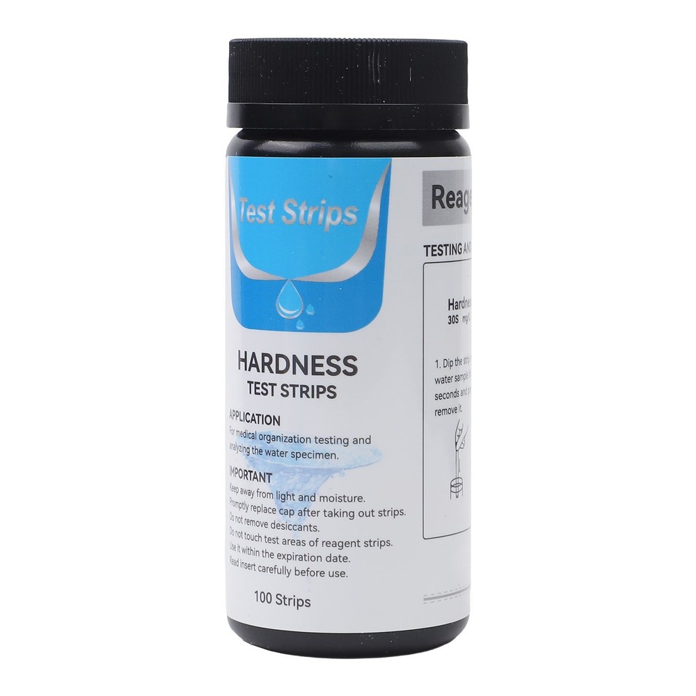 50PCS Water Total Hardness Test Strips Quick & Easy Testing Kit 0-425 PPM