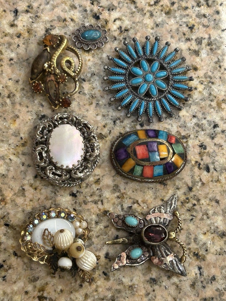 Broach/earring Pieces