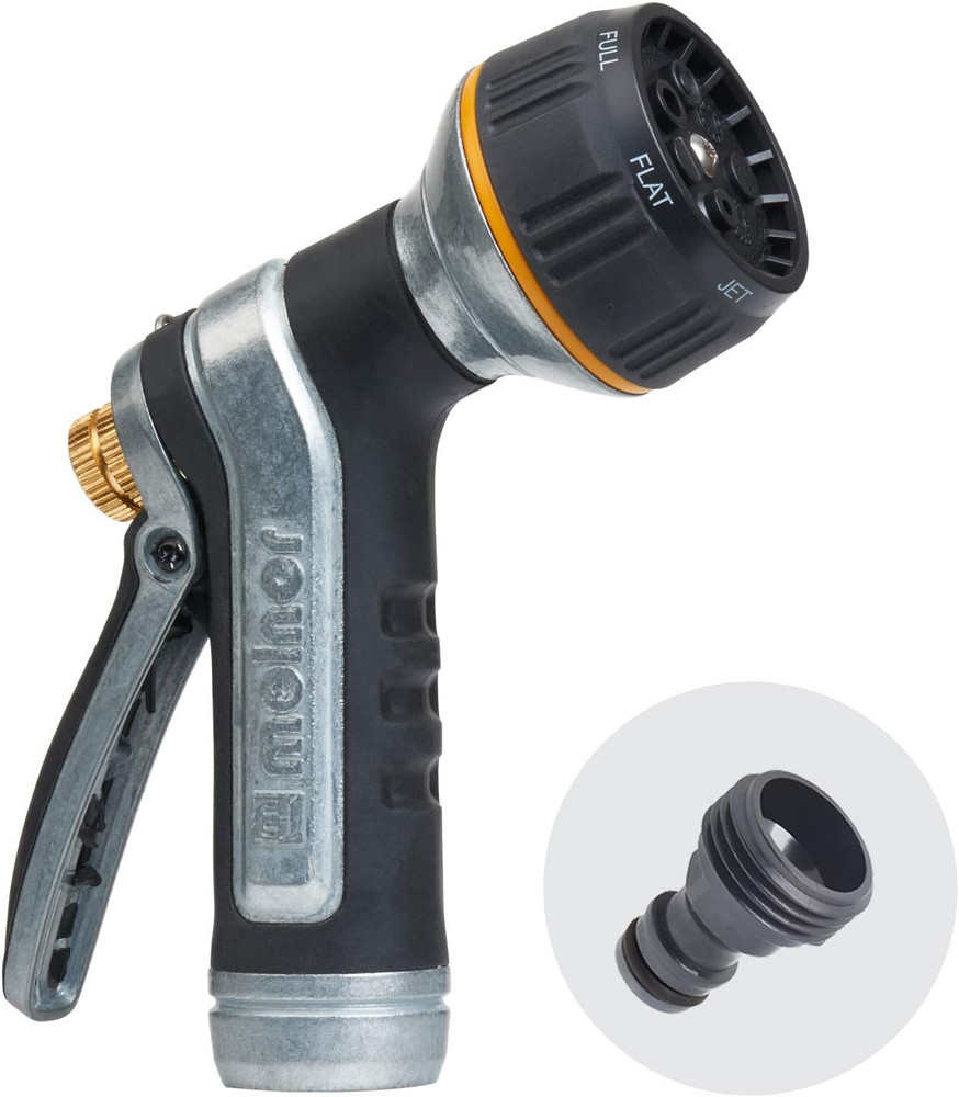 65020-AMZ Metal Nozzle with Quickconnect Product Adapter Set, Multi-Pattern, Hea