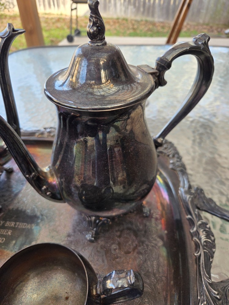 Oneida Silver 5 Piece Tea Set