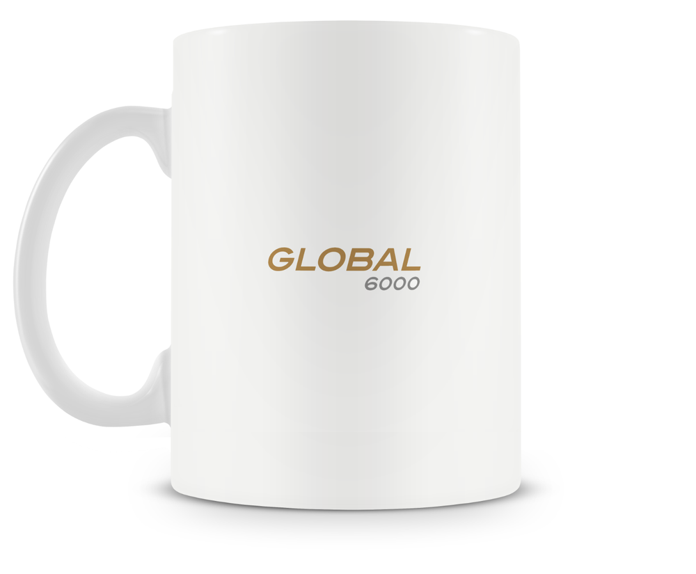 Bombardier Global 6000 Mug - 15oz.