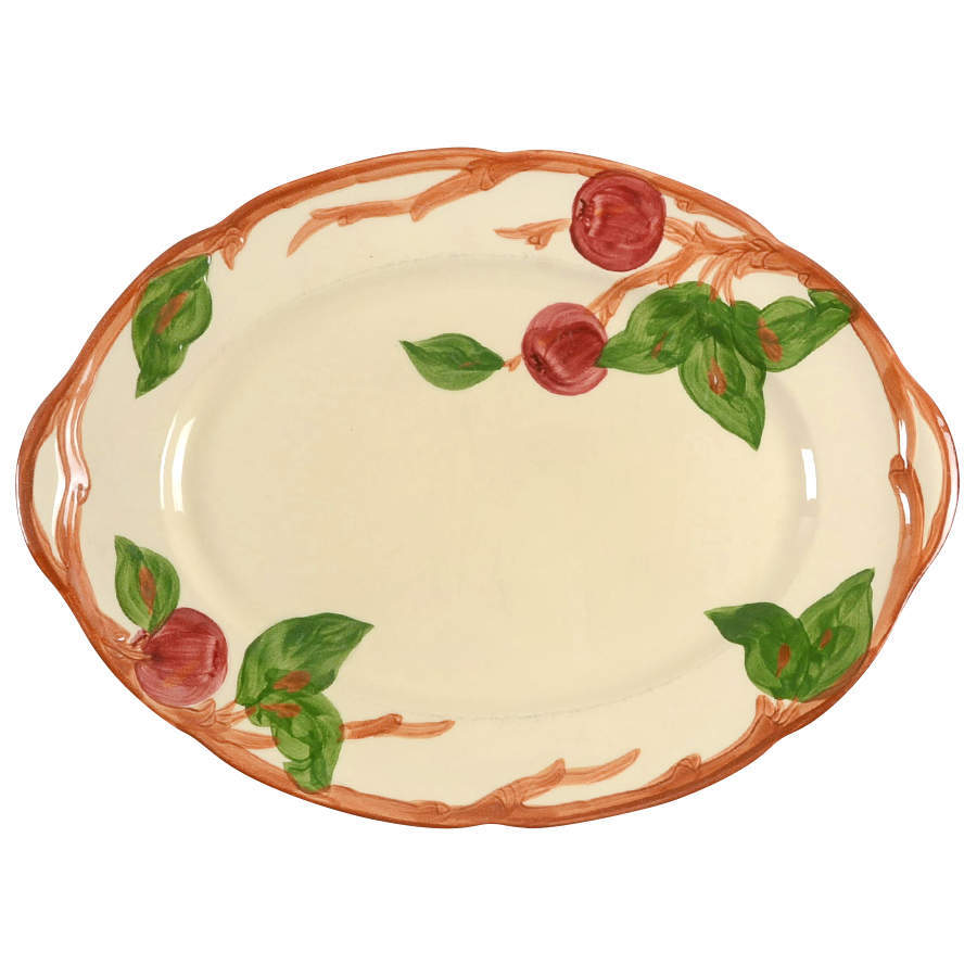 Franciscan Apple Oval Serving Platter 913655