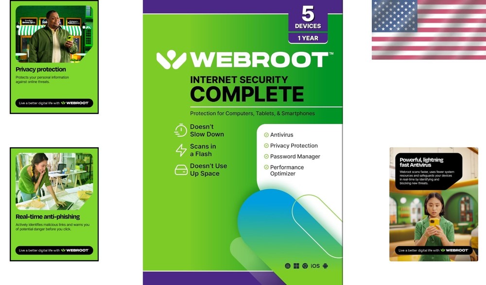 Ultimate Internet Security Suite 2025: 5 Device Protection with Cloud Backup