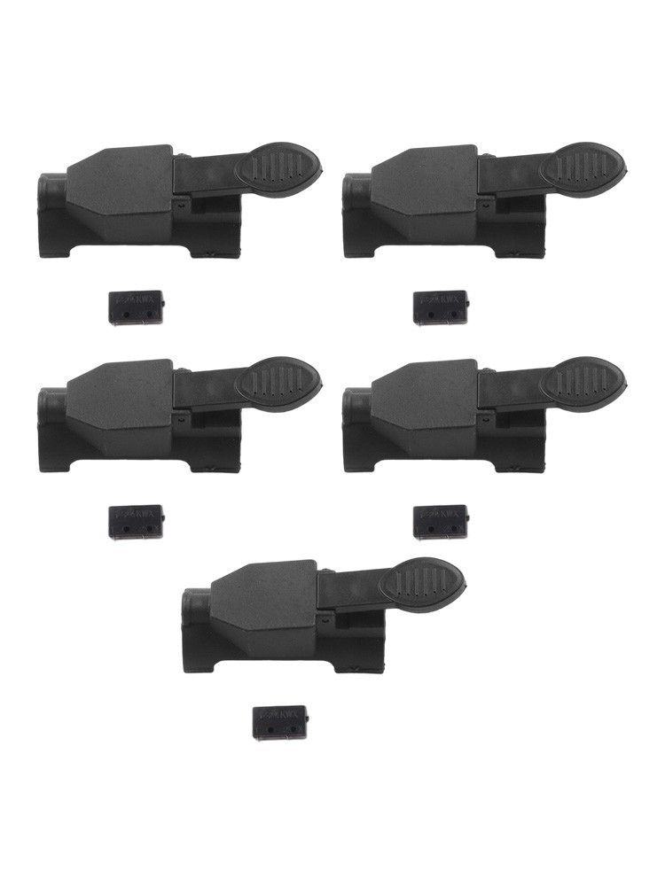 Switch Housing Set 5Pcs Switch Set ABS Material Construction Lightweight Design