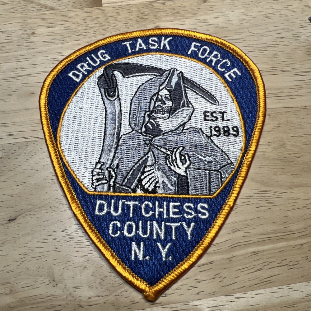 VTG Dutchess County New York Drug Task Force Patch