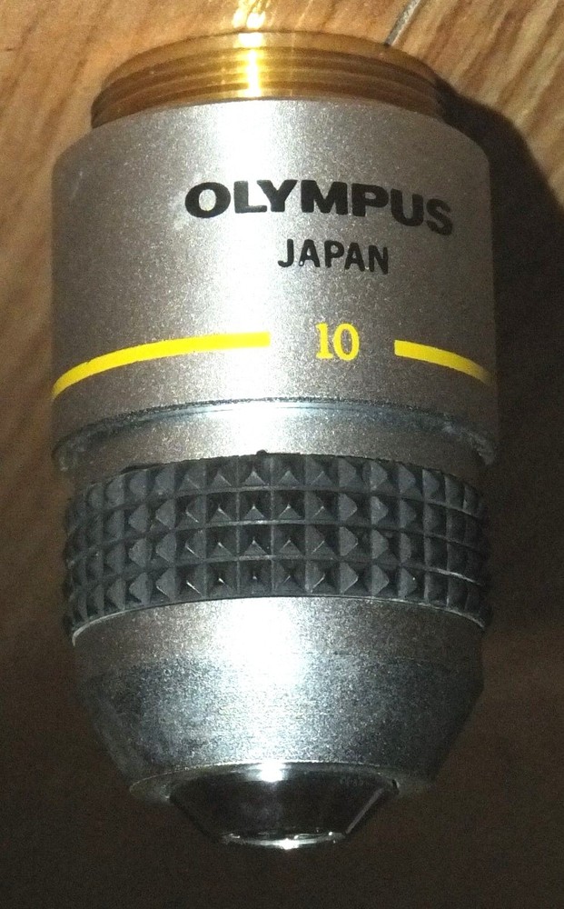 Olympus Microscope Objective Lens DPlan (D Plan) 10x 0.25 NA 160/0.17
