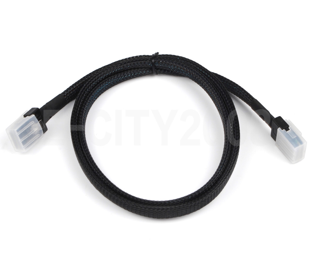 4Pcs Mini SAS SFF-8087 to Mini SAS SFF-8087 36Pin Data Hard Disk Raid Cable 1M