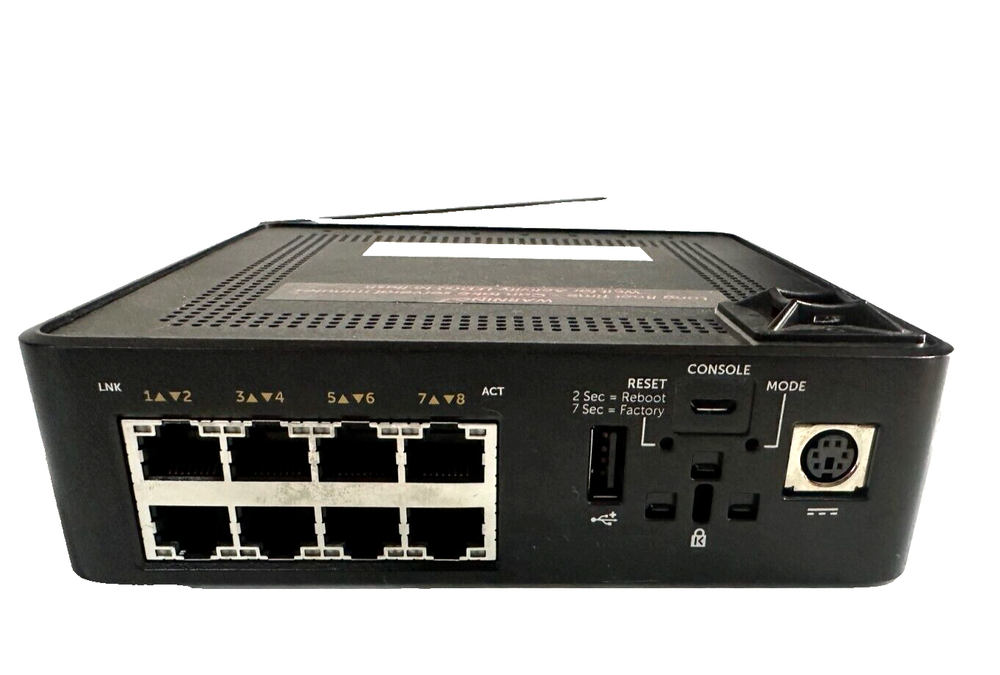 Dell Networking X1008P Smart Web Managed Switch W/Power Supply (One)THS