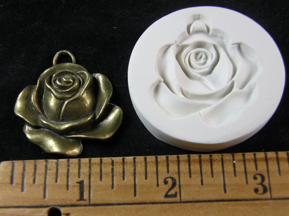 Rose Polymer Clay Mold (MD1507)