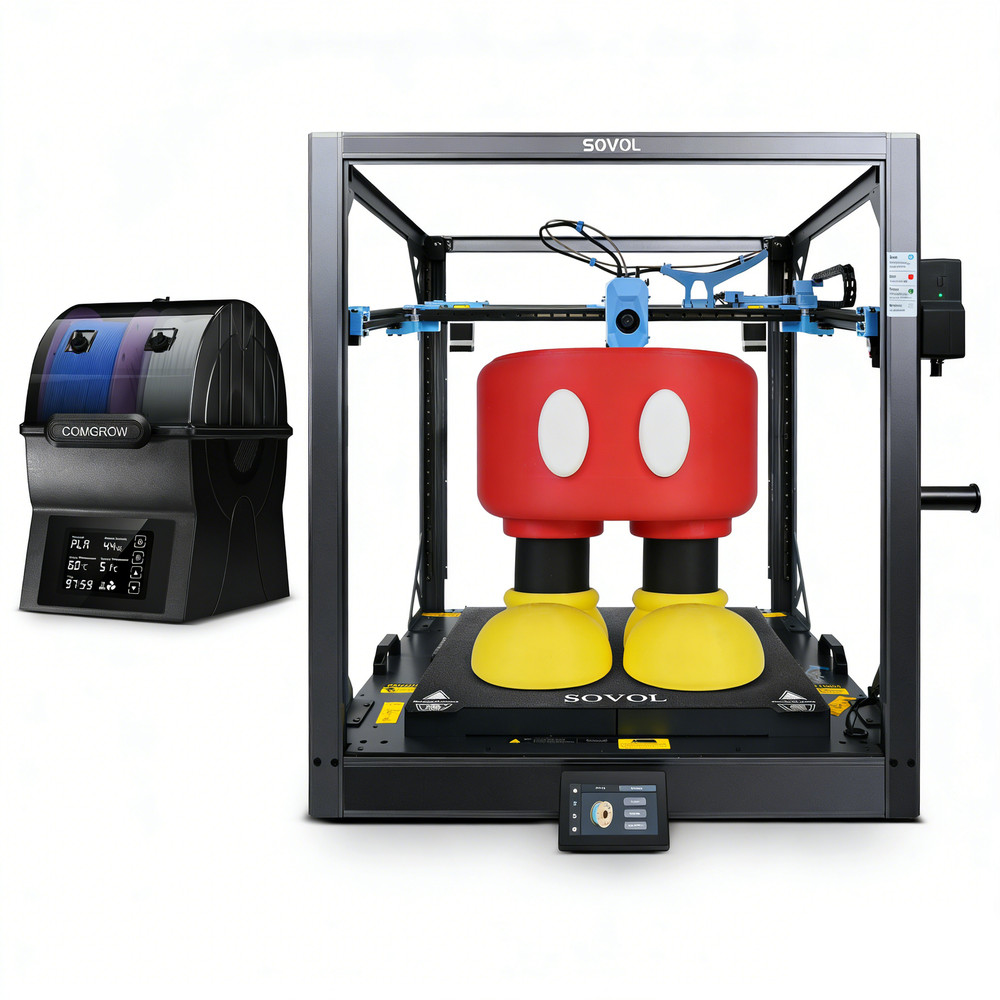 Sovol SV08 MAX CoreXY 3D Printer 700mm/s High Speed Eddy Current Sensor Leveling