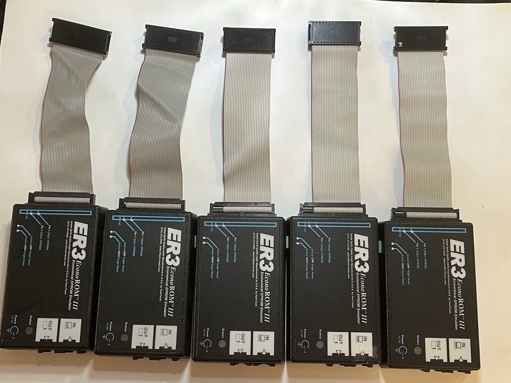 TechTools EconoROM III EPROM Emulator ER3-4M ONLY 28pin socket CABLE