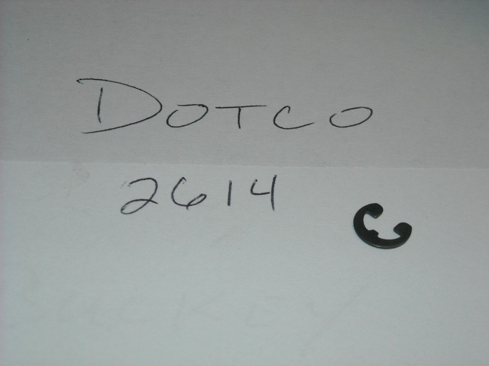 2614, Retaining Ring, Dotco, Cooper Tools, New