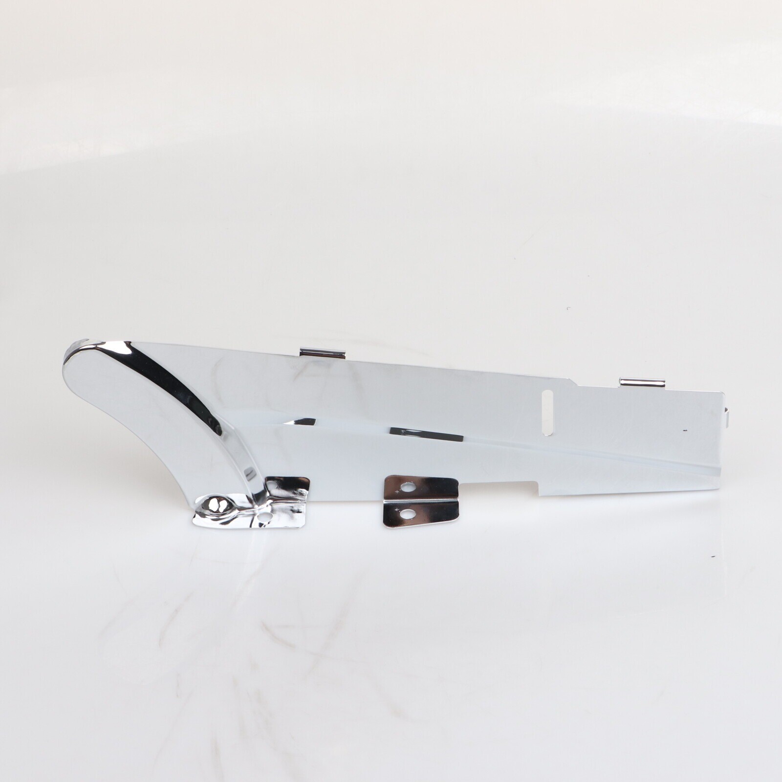 Chrome Lower Belt Guard Cover Fit For Harley Dyna Wide Super Glide EFI FXDI FXDC