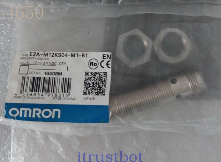 1PC New Omron E2A-M12KS04-M1-B1 Proximity Switch Sensor E2AM12KS04M1B1