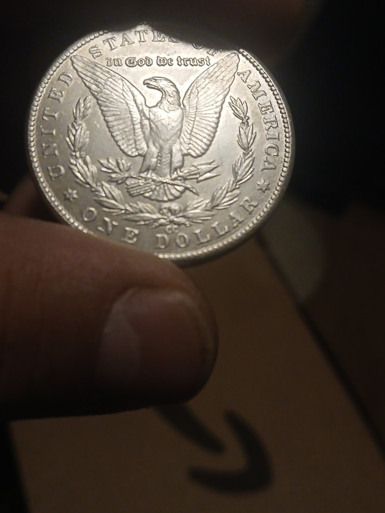1884cc Possibly Au Or Better Morgan Silver Dollar