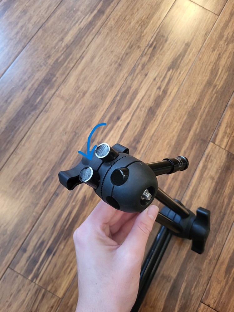 IMPACT BHE-119 Three-Section Double Articulated Arm (Missing 1 End Cap)