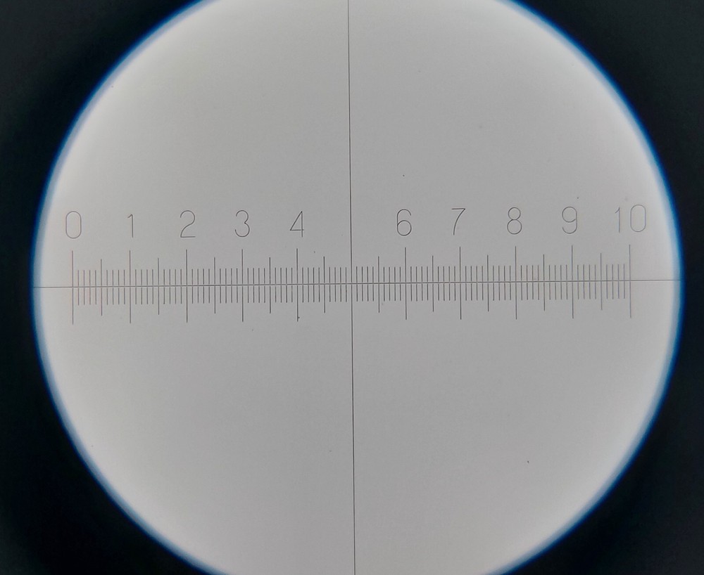 Eyepiece micrometer 7x for LOMO microscope