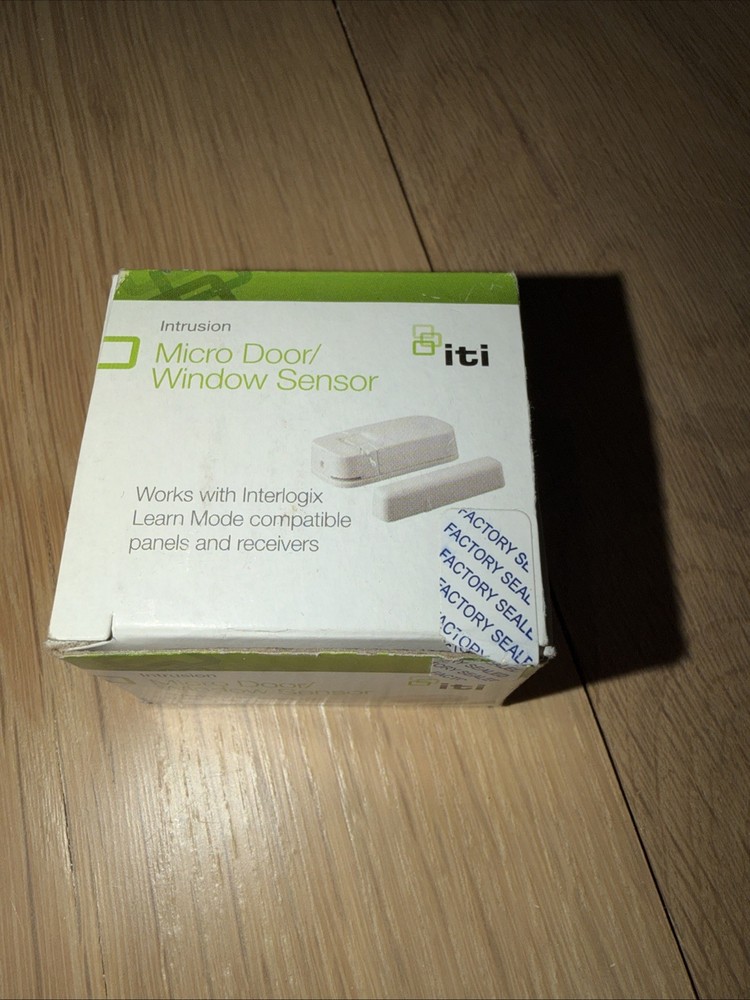 Interlogix TX1012011 Micro Crystal Door/Window Sensor - White - Used
