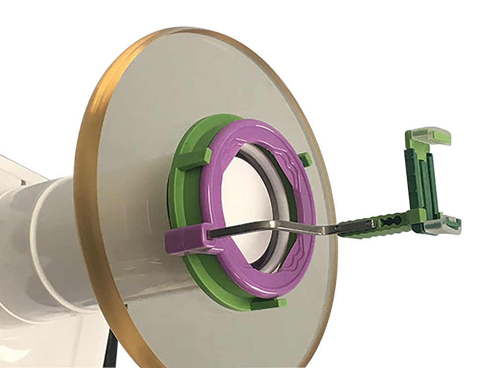 Flow Bullseye X-ray Alignment Device