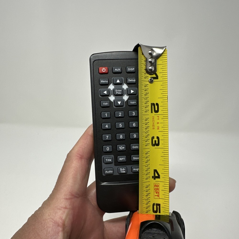 SAVV AUTO DVD PLAYER STEREO REMOTE CONTROL PT-R138 Replacement
