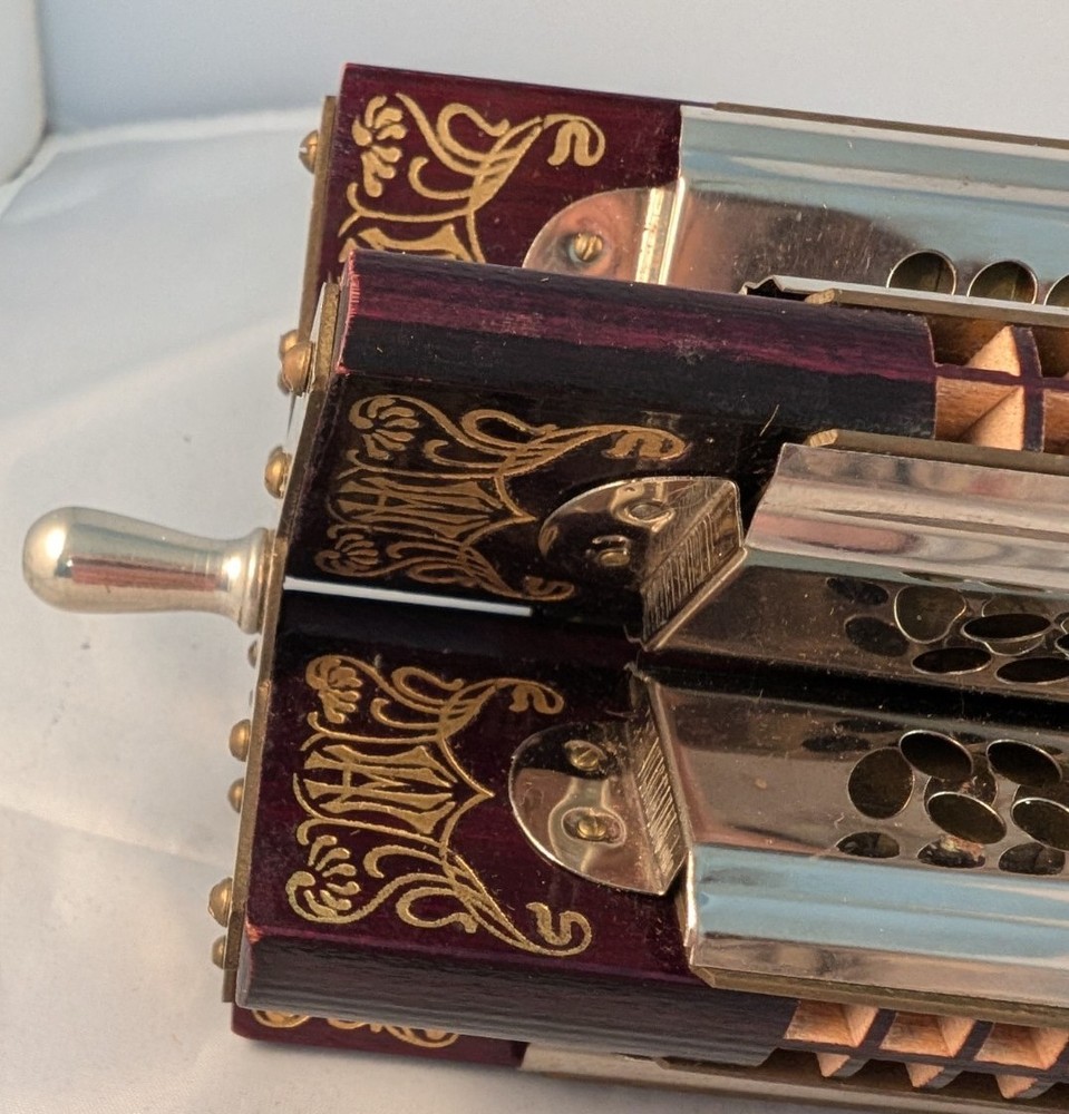 M.Hohner Sextet Tremolo Harmonica Silberstimmung Extra Feine 1900-1933