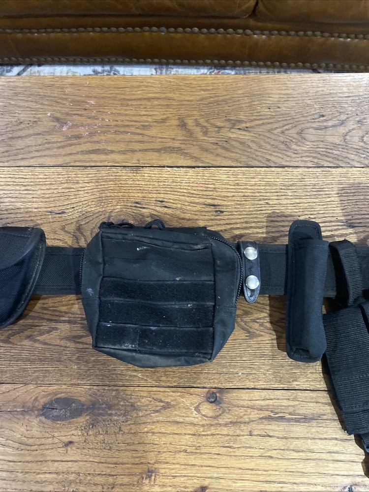 Police Duty Belt With Accessories