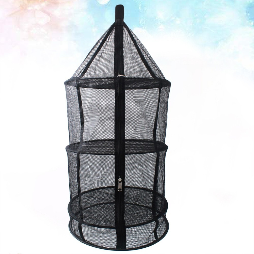 Foldable Drying Net for Vegetables Mesh Collapsible Hanging Dryer