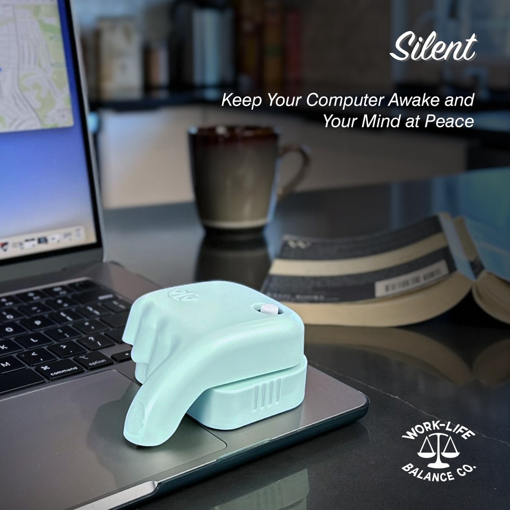 Laptop Touchpad Mouse Jiggler - Doesn't Require Mouse – AA Battery Powered