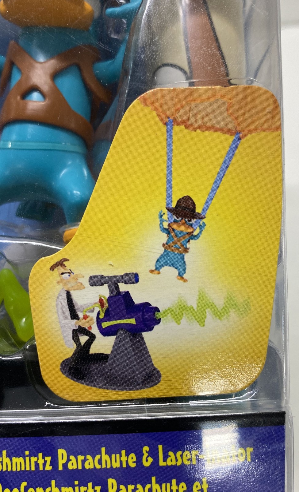 Phineas and Ferb Agent P & Dr. Doofenshmirtz Disney / Plastic Action Figure Set