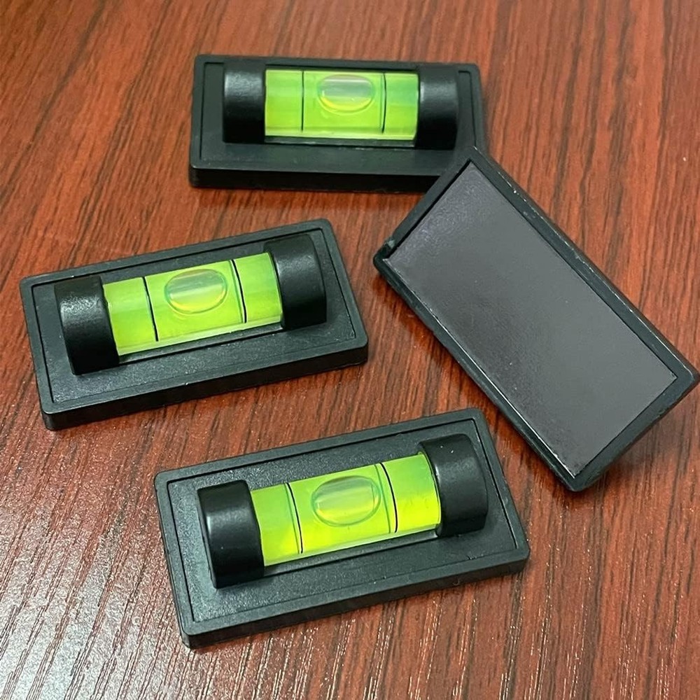 4Pcs Magnetic Bubble Level RV Camper Tool Set