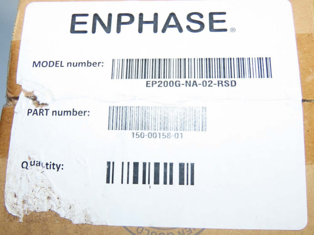 ENPHASE IMO, ENERGY SYSTEM SHUTDOWN SWITCH, MAIN SWITCH 2 POLE SI16-PEL64R-2-ENP