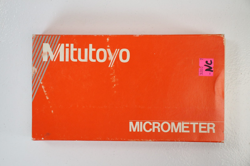Mitutoyo Micrometer 141-108 VERY NICE