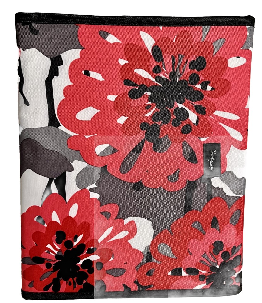Thirty-One Fold-It-Up Organizer Tablet Computer Holder in ‘Bold Bloom’ Pattern