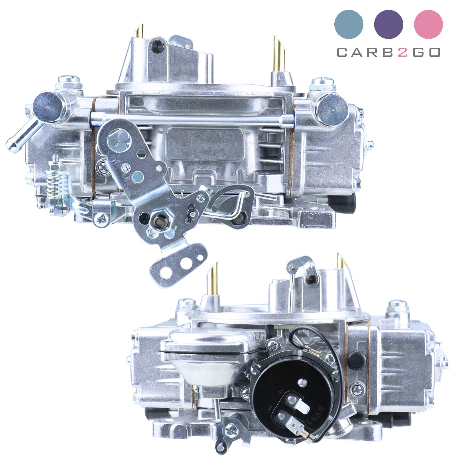 600-699CFM 4 Barrel Carburetor Repalce Holley 4160 Electric Choke 0-80457S