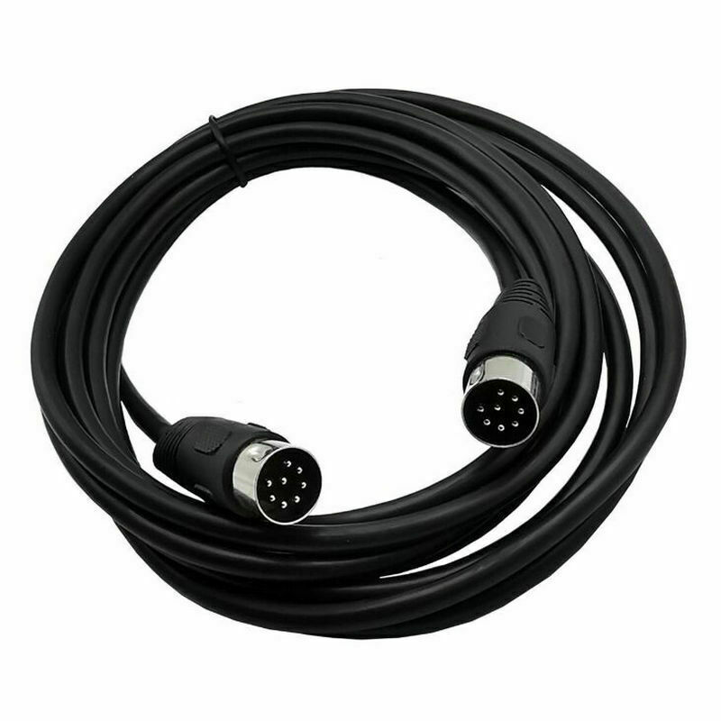Ten Tec 302 302R Encoder / Keypad Control Cable 8 Pin DIN 1.5M Long - NEW