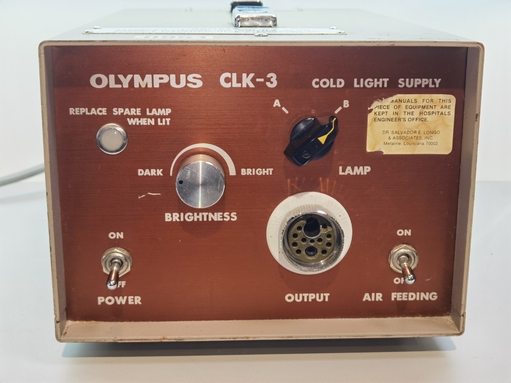 Olympus CLK-3 CLK3 Light Source